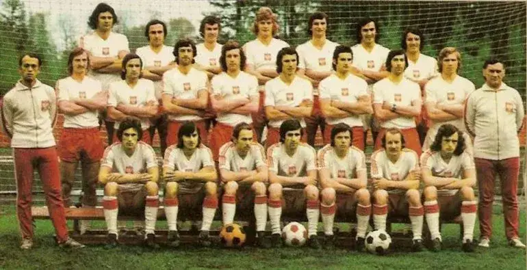 Polska reprezentacja 1974 mundial Orły G&oacute;rskiego