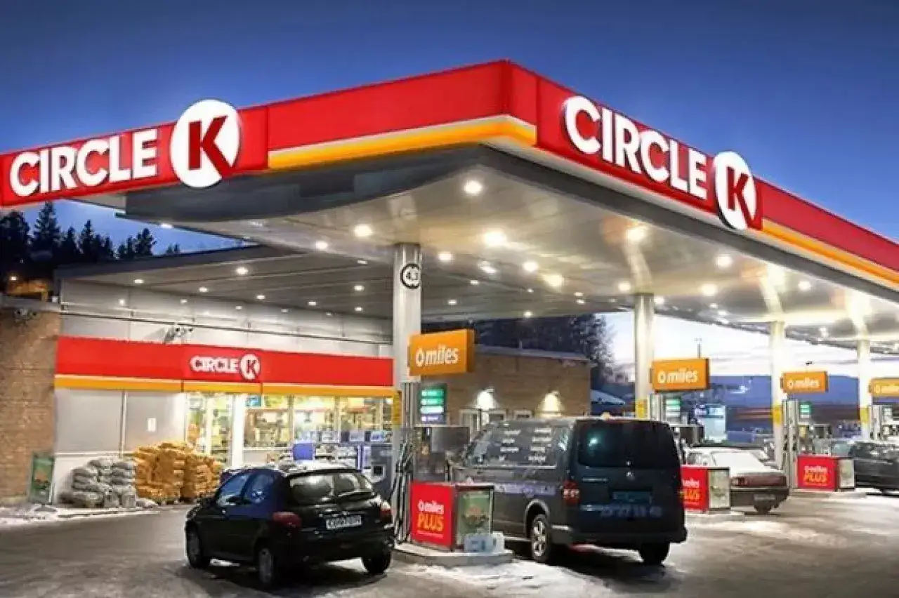 Myjnia automatyczna Circle K, stacja paliw Circle K