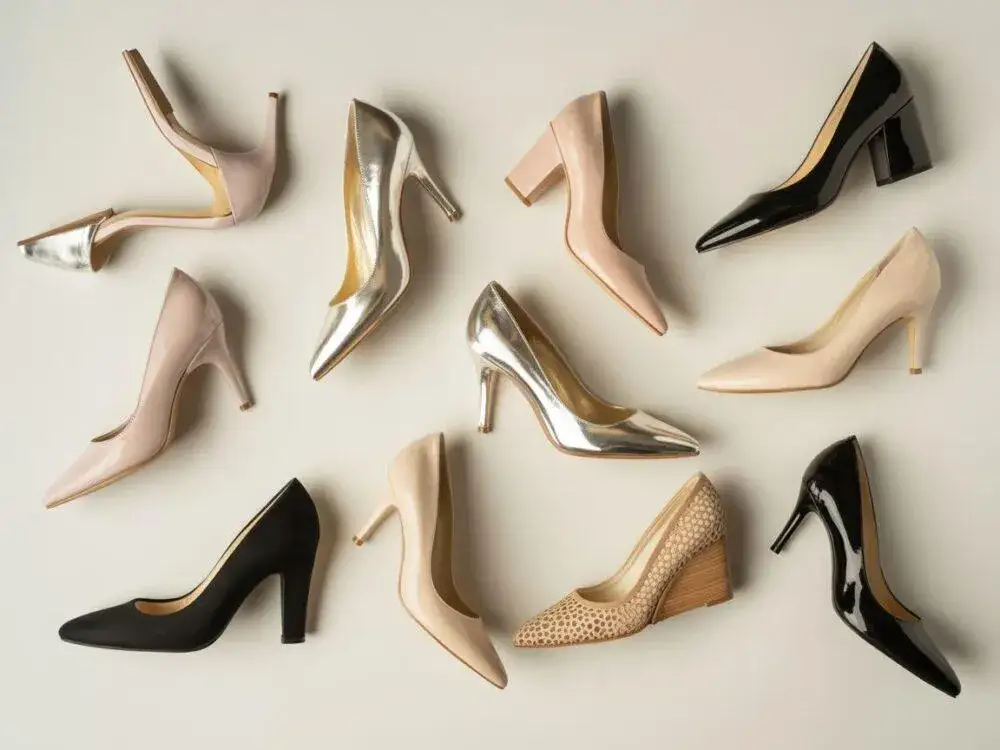 różne rodzaje obcasów dla początkujących słupek koturn