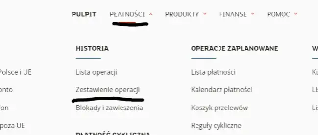 Zdjęcie  Wyciągi Santander - Sprawdź swoje historię transakcji online