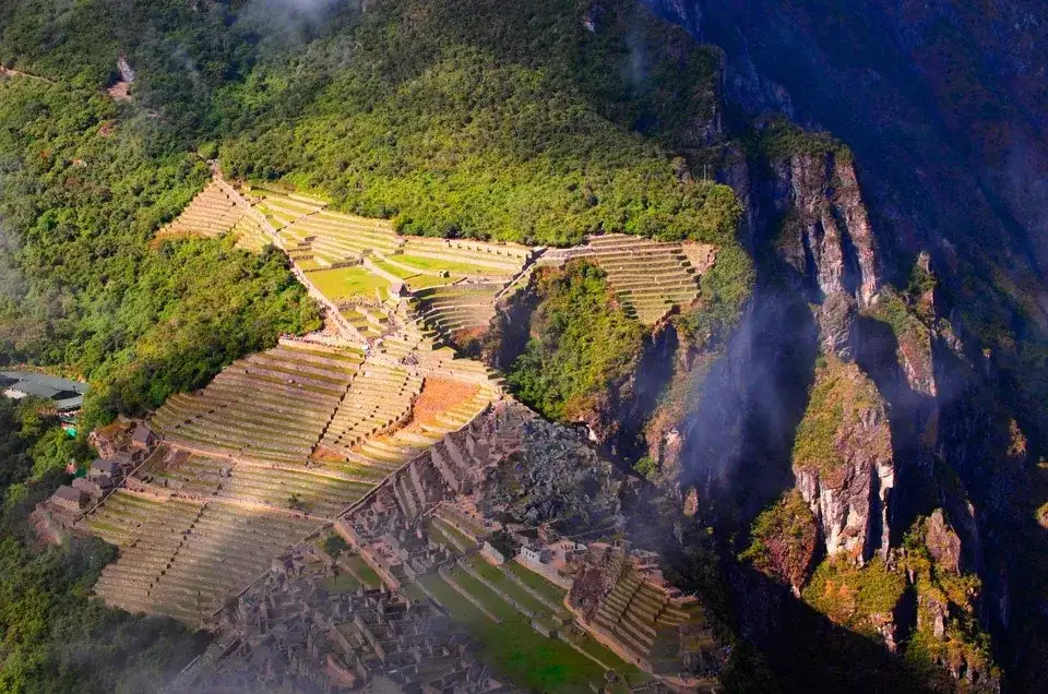 Machu Picchu widok z g&oacute;ry