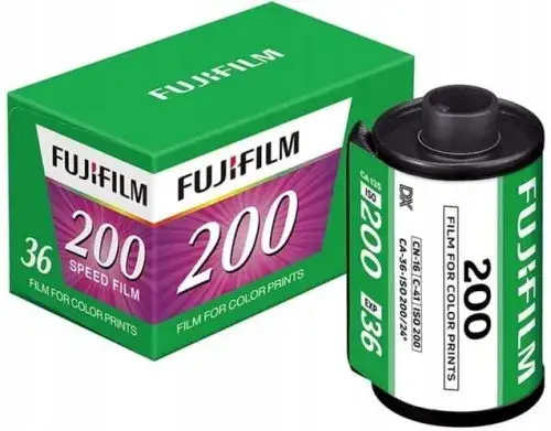 Popularne klisze fotograficzne Kodak Fuji Ilford