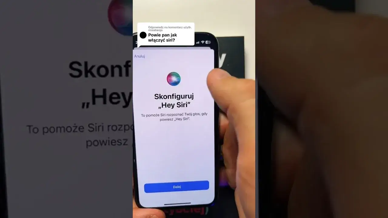 Jak włączyć Siri na iPhonie krok po kroku