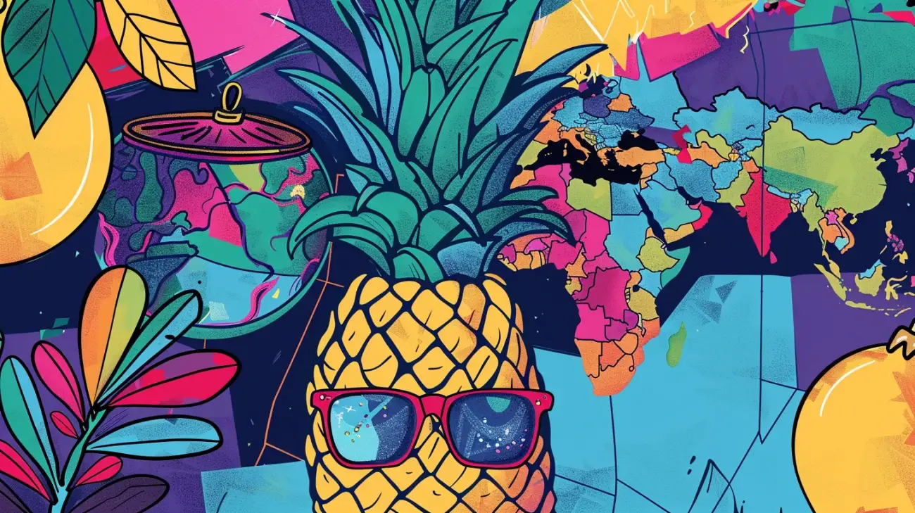 Zdjęcie Kolorowanki na literę A - ananas, borowik, bombka, kontynenty, okulary