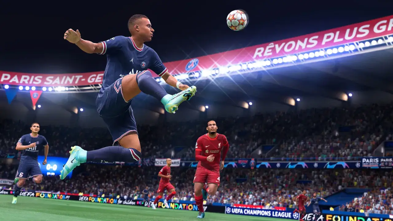 FIFA 22 gameplay screenshot