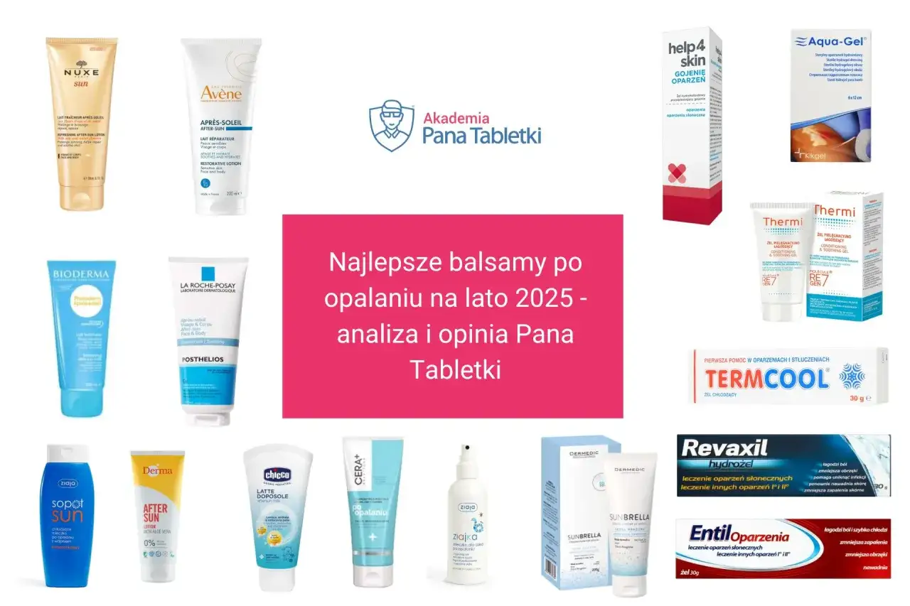 r&oacute;żne formy balsam&oacute;w po opalaniu