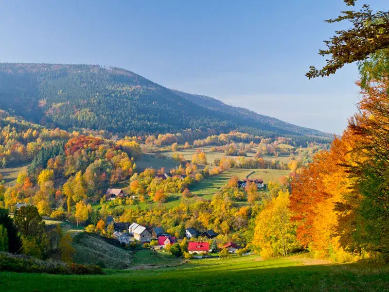 Długopole-Zdrój szlaki turystyczne widoki