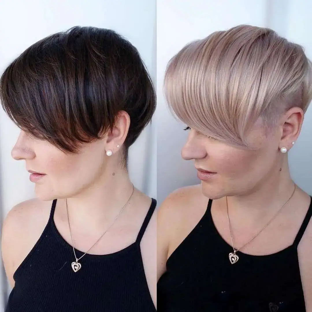 Zdjęcie Pixie bob fryzura - idealna dla każdego typu twarzy i włosów