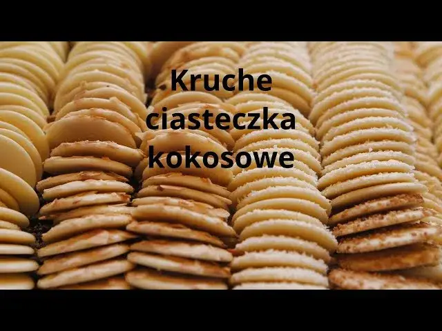 Zdjęcie Jak zrobić ciastka kokosowe, które zachwycą każdego smakosza