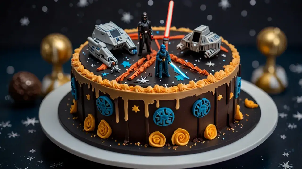 Zdjęcie Jak wybrać idealny opłatek na tort Star Wars: porady i triki