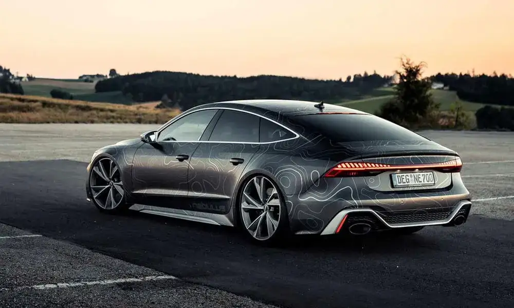 Zdjęcie Ile koni ma Audi RS7? Zaskakujące osiągi i moc silnika każdej wersji