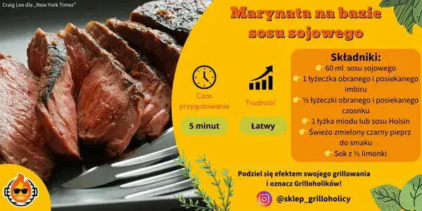 Zdjęcie Najlepsza marynata do wołowiny na grilla, która zachwyci smakiem