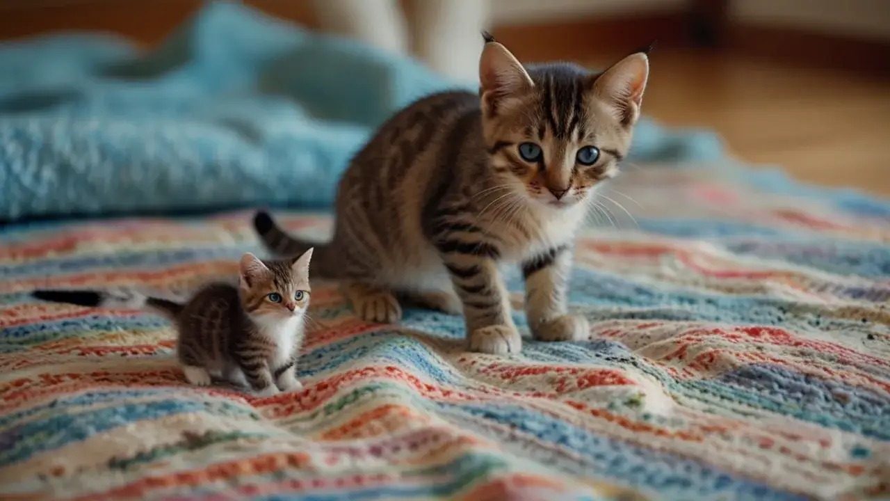 Zdjęcie Kiedy koty zaczynają chodzić i widzieć: Kluczowe etapy rozwoju kociąt