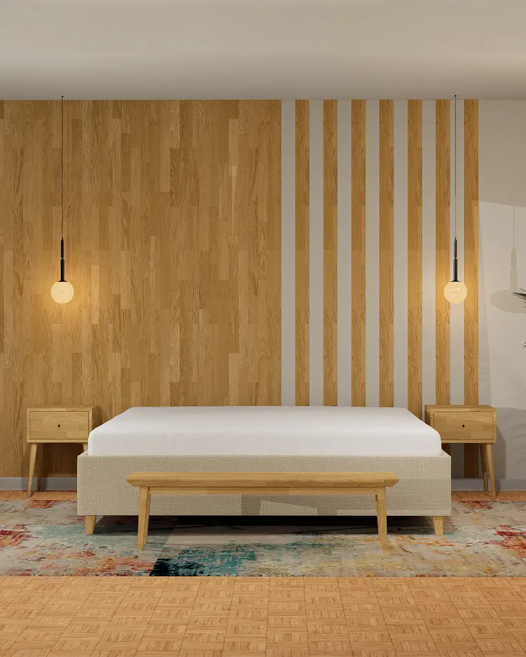 Zdjęcie Jak ozdobić ścianę nad łóżkiem w sypialni - 10 inspirujących pomysłów