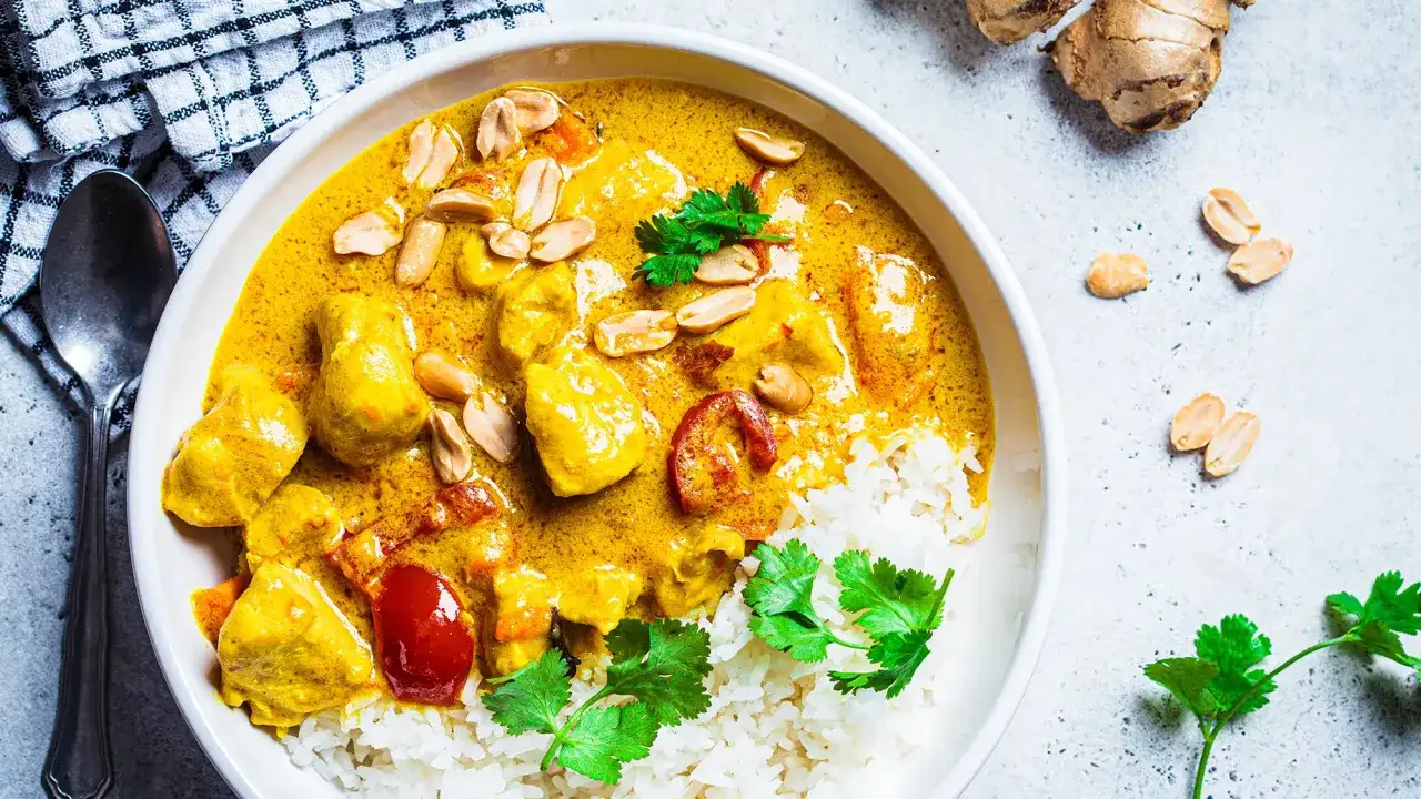 kurczak curry tajski