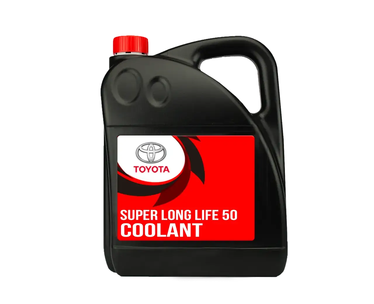 Toyota Super Long Life Coolant pink red bottle