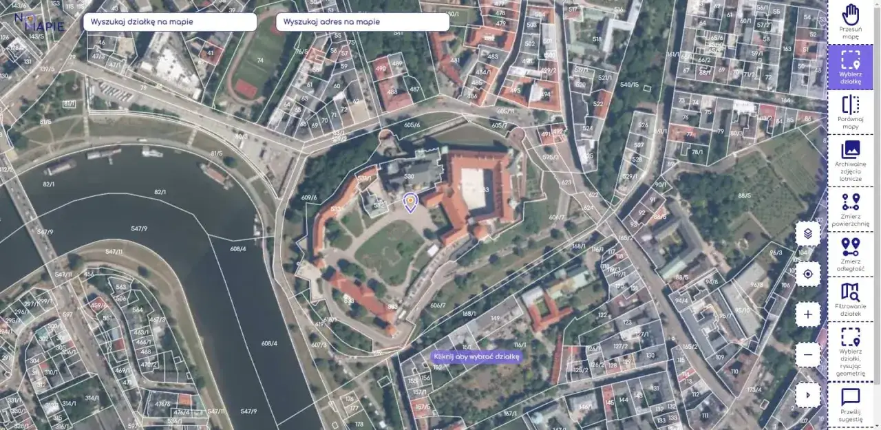 mapa satelitarna osiedla