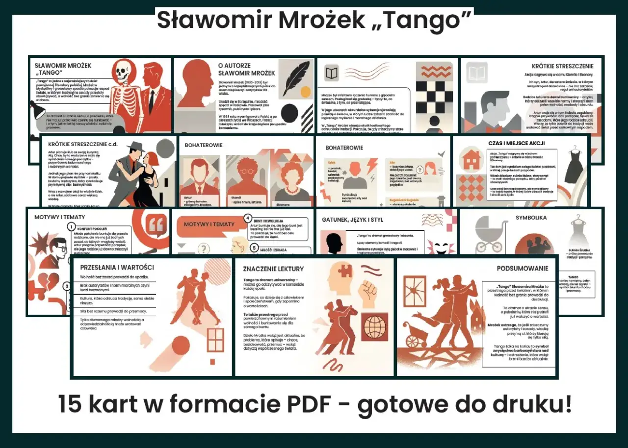 Szczegółowe streszczenie dramatu 