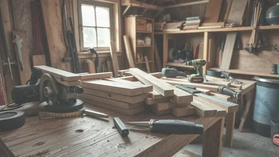 narzędzia do budowy schodów