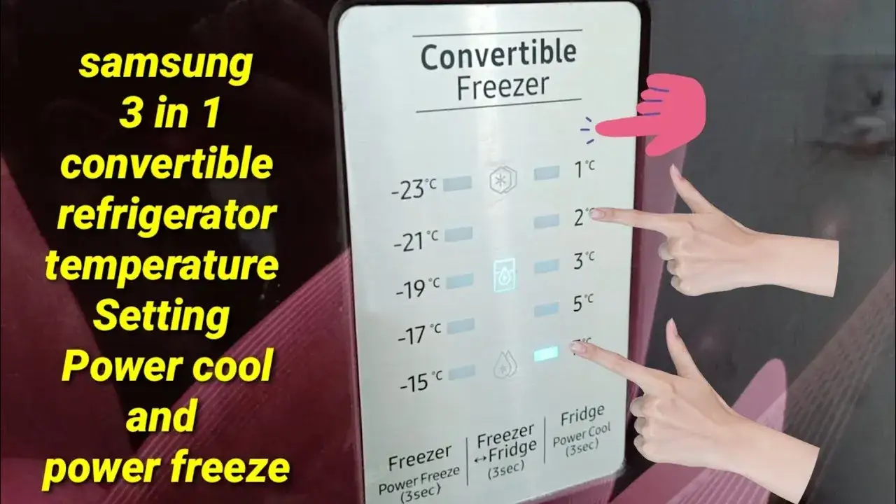 funkcja power freeze samsung