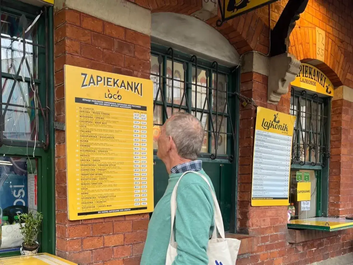 krak&oacute;w street food hala targowa zapiekanki