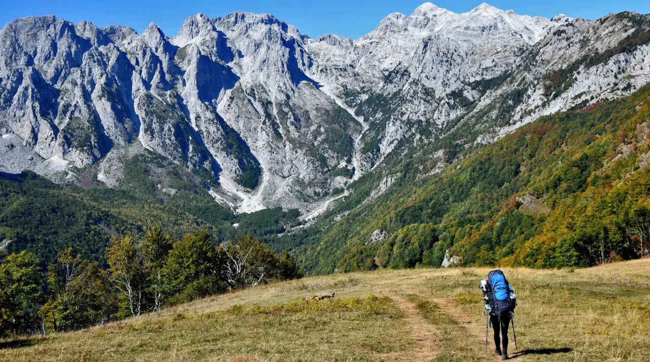 Góry Przeklęte Albania widoki trekking