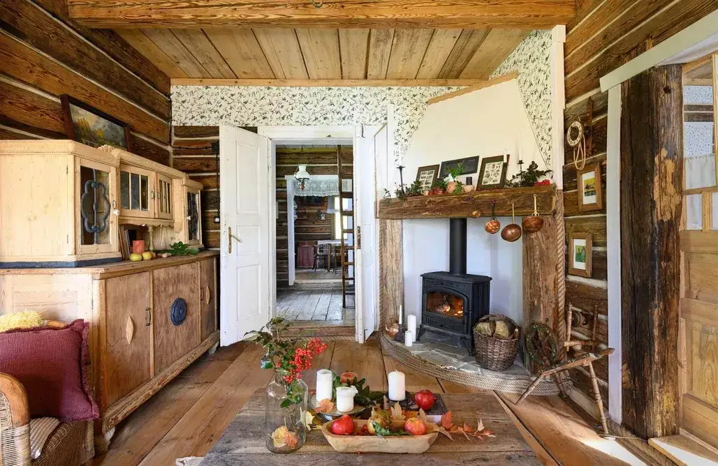 Bieszczady agroturystyka wnętrze