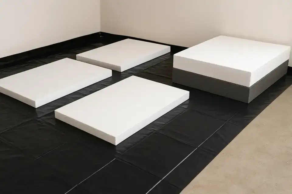 Folia na styropian pod ogrzewanie podłogowe