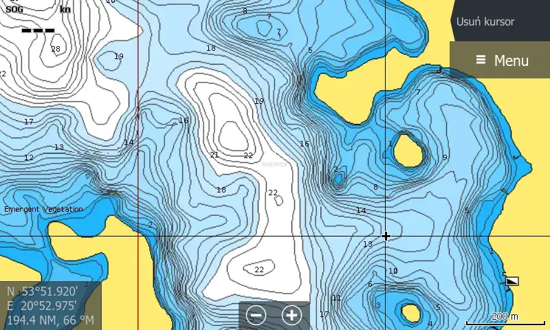 Mapa batymetryczna Morza Bałtyckiego