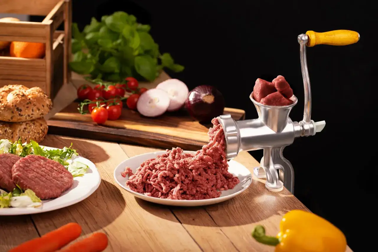 mielenie mięsa na burgera grube oczka