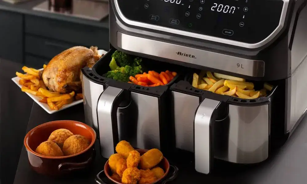 r&oacute;żne warzywa z airfryera