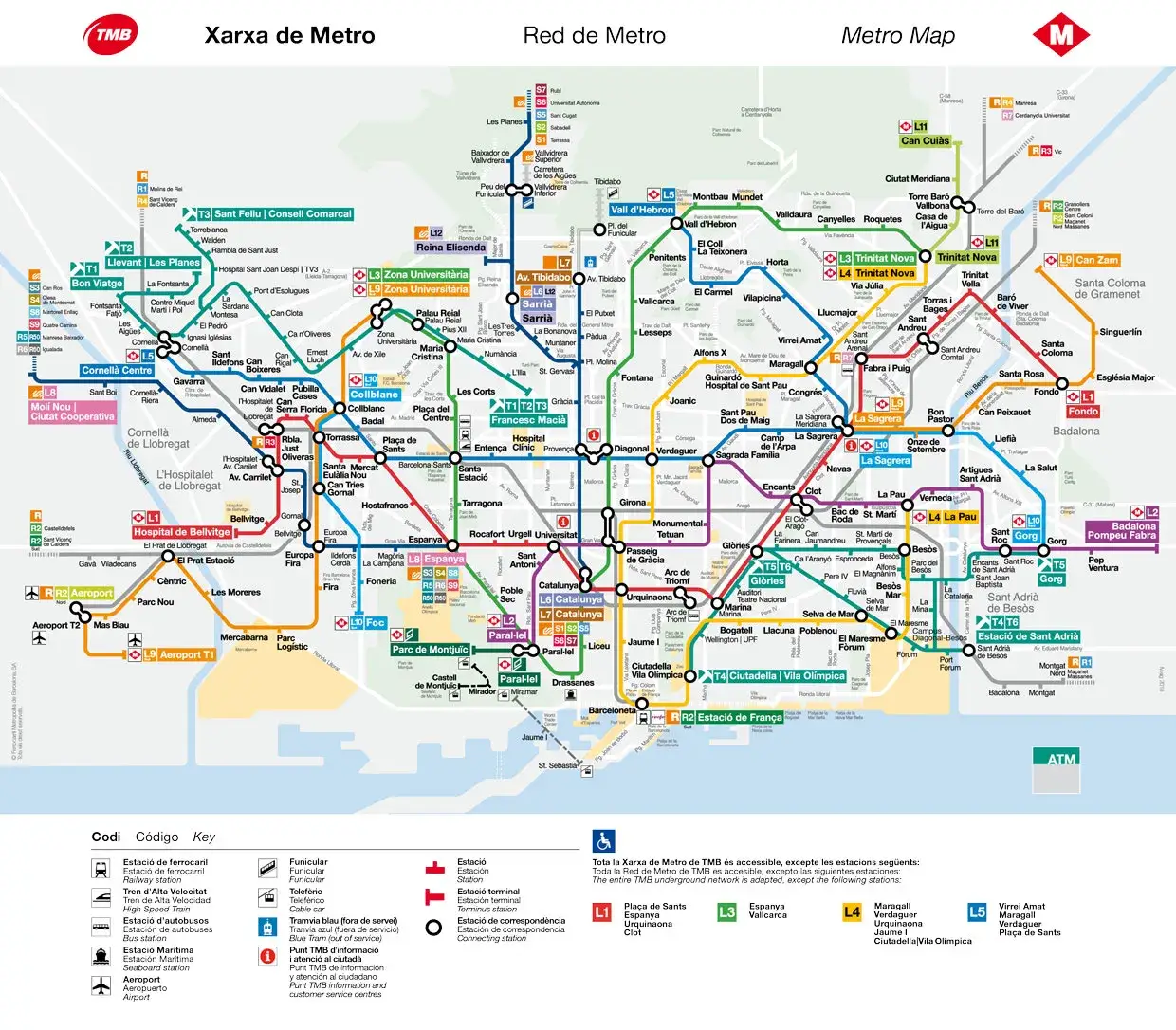 Stacja metra Barcelona