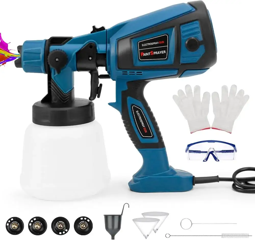Pistolet elektryczny do malowania ścian i mebli