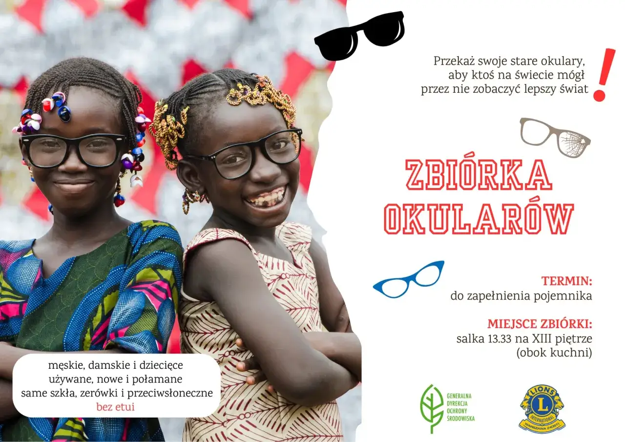 zbi&oacute;rka okular&oacute;w charytatywna Lions Club