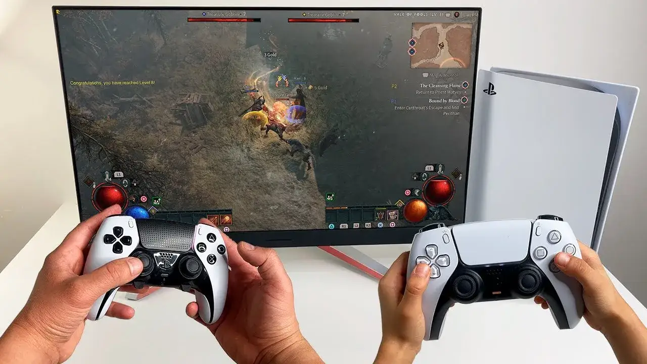 Diablo 4 co-op lokalny PS5