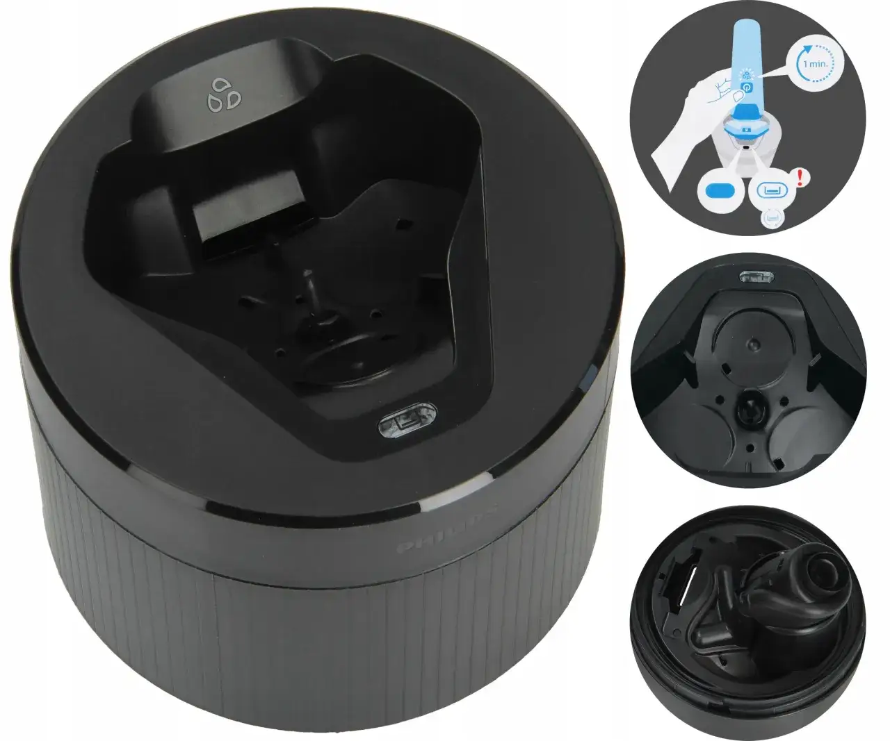 Stacja czyszcząca Philips SmartClean vs Quick Clean Pod