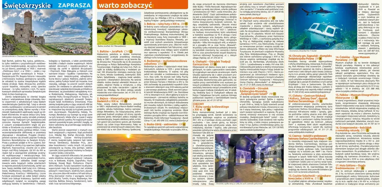 Fajne miejsca w Świętokrzyskiem na weekend: JuraPark Bałtów, ruiny zamku w Chęcinach, czy Muzeum Porcelany w Ćmielowie.