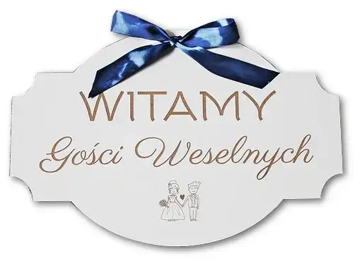 tablica gości wesele na sali dekoracje