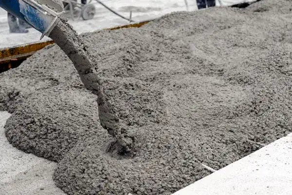 materiały do betonu, cement piasek żwir