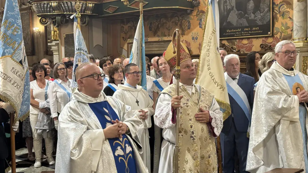 Koronacja Obrazu Matki Bożej Rychwałdzkiej 1965