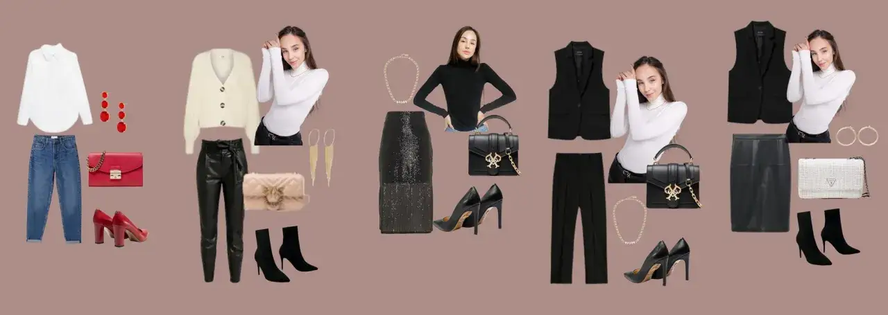 inspiracje stylizacji wigilia firmowa smart casual