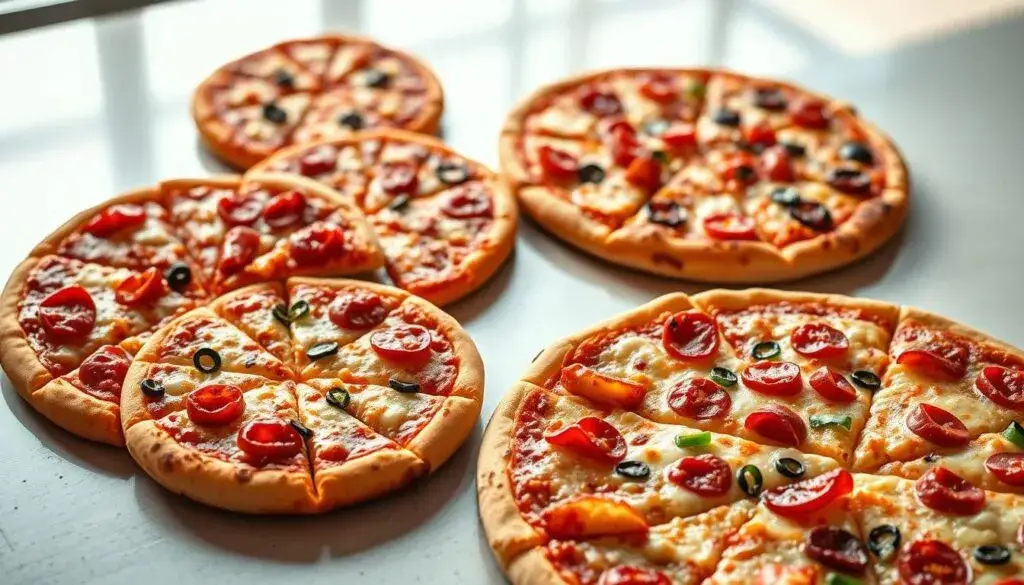 r&oacute;żne rodzaje pizzy por&oacute;wnanie kaloryczności