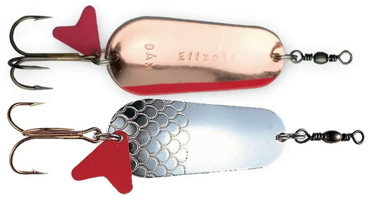 Zestaw metalowych przynęt na szczupaka dla początkującego wędkarza
