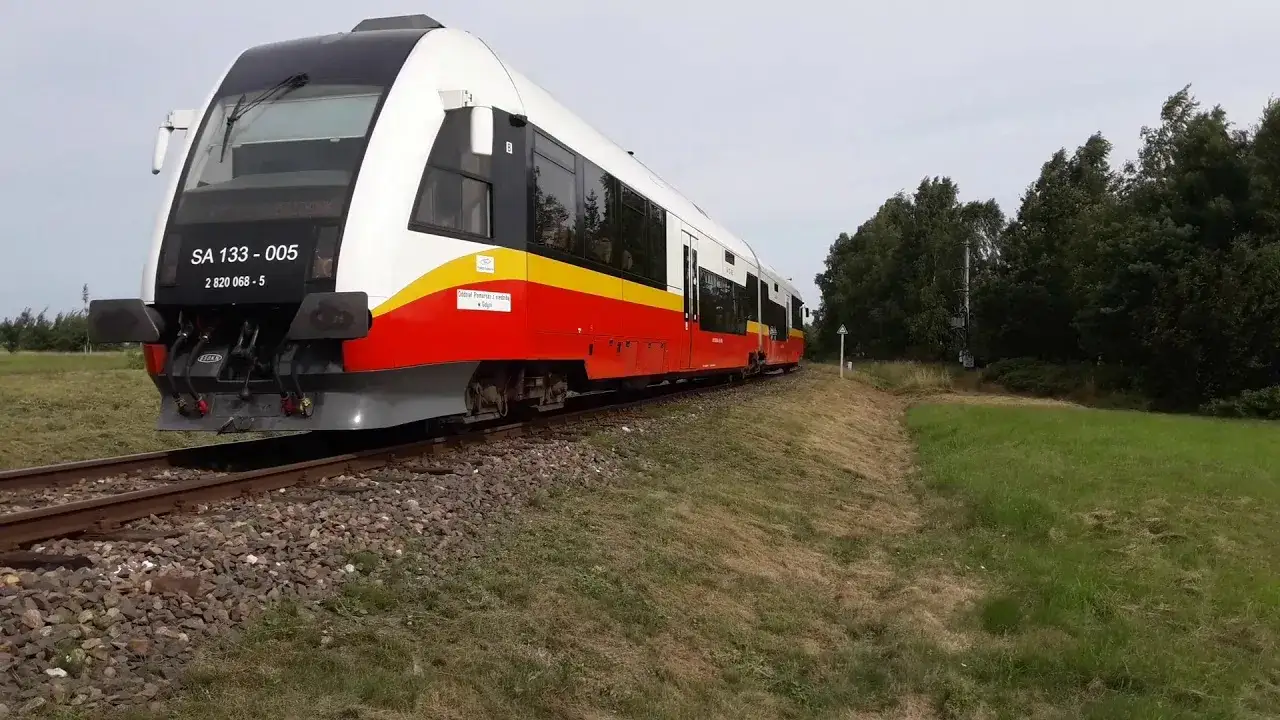 Pociąg Polregio Łeba