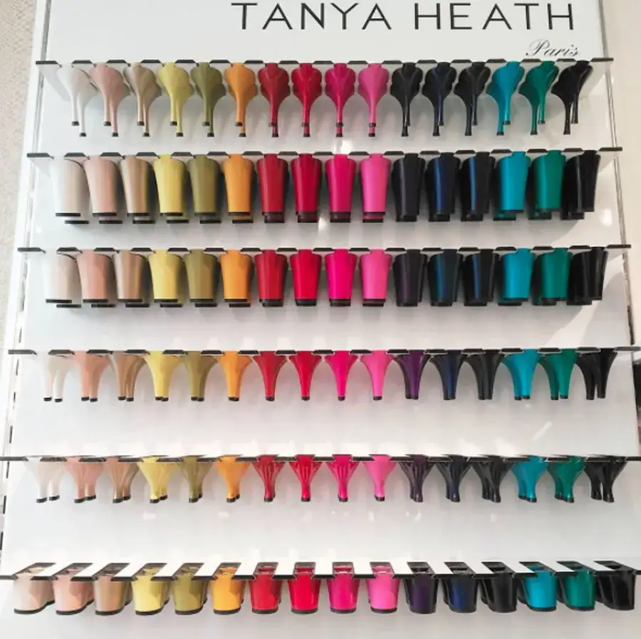 buty z wymiennymi obcasami r&oacute;żne obcasy