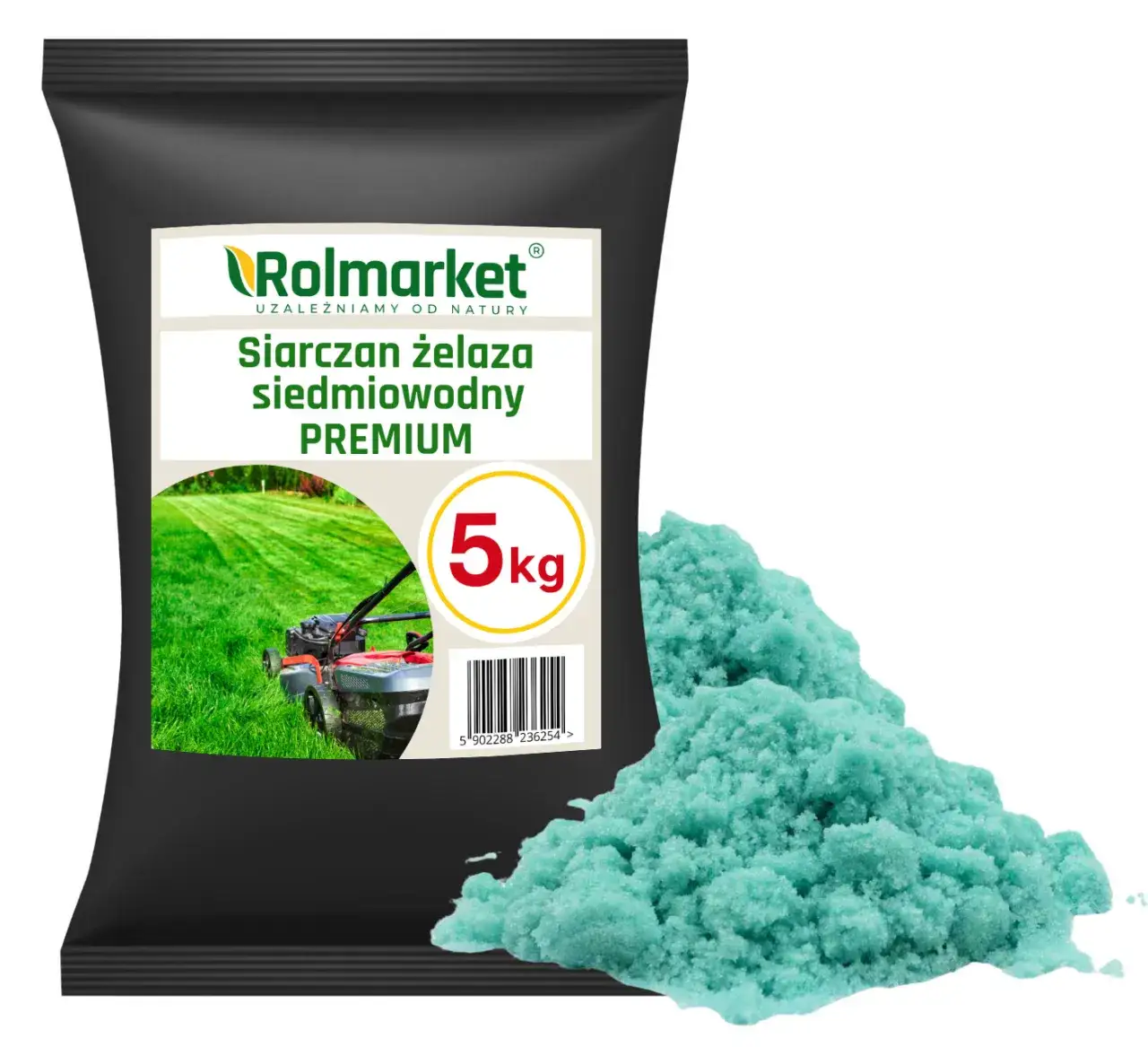 naw&oacute;z z siarczanem żelaza na mech