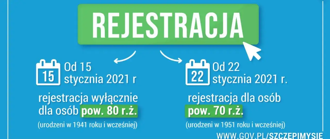 Rejestracja na szczepienie COVID online