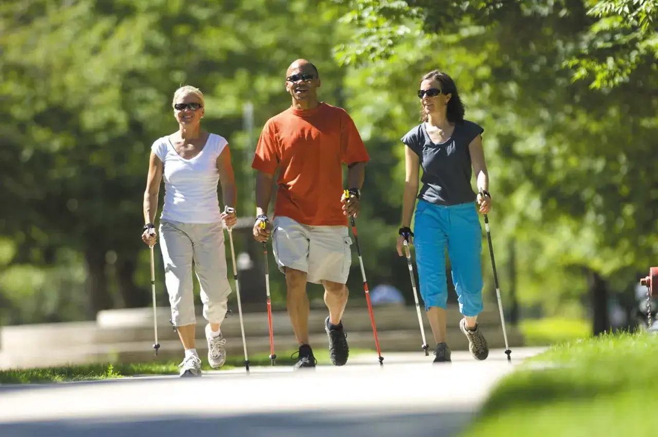 power walking nordic walking