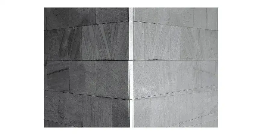 przykłady wykończenia krawędzi płytek ceramicznych