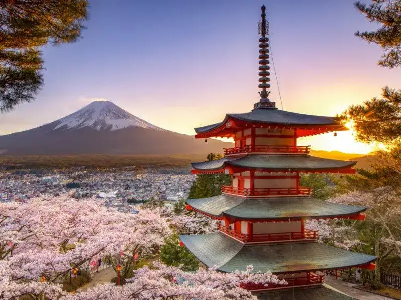 Chureito Pagode Fuji